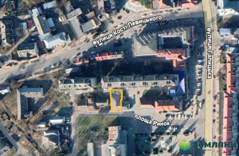 Продаж землі 3,71сот з будинком центр Тисмениці вул.Площа Ринок (5)