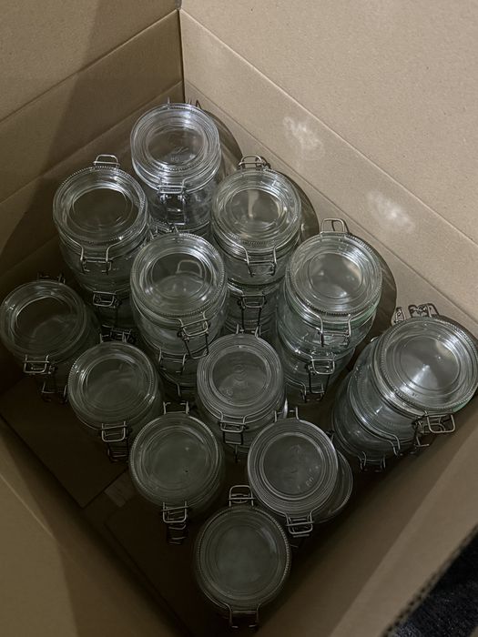 Скляна Банка з кришкою IKEA Korken 0,5л