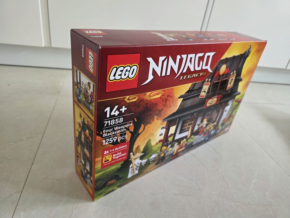 Lego 71858 Ninjago Four Weapons Blacksmith Novo e Selado