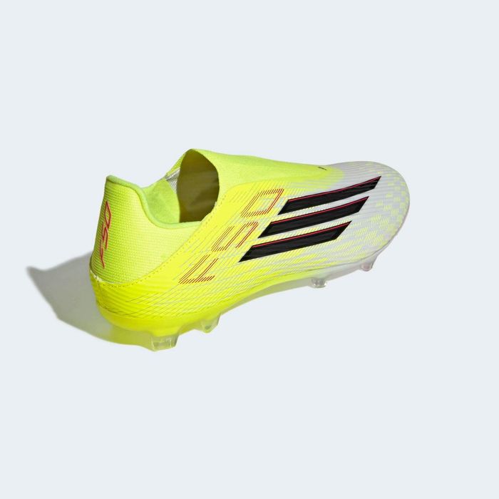 Chuteiras de Futebol sem Atacadores Adulto F50 League FG/MG Amarelo