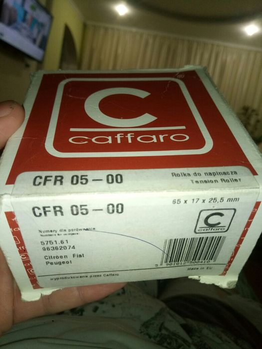 Caffaro CFR 05-00 ролик натягу ремня ГРМ до Kangoo