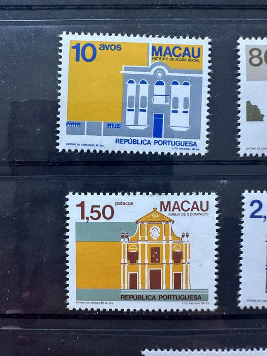 Série Completa 1983 - Selos de Macau