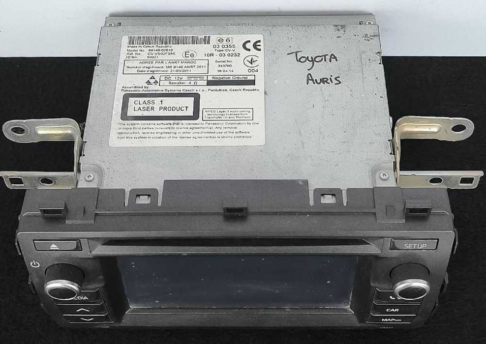 Rádio / Auto Rádio 86140-02010 - TOYOTA AURIS