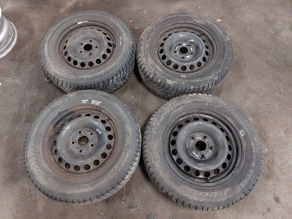 FELGI STALOWE 4 SZT 5x112 6Jx15 ET47 FI57,1 SKODA VW