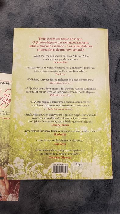 Livro O Quarto Mágico de Sarah Addison Allen