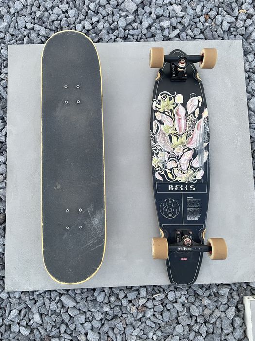 Longboard e skateboard
