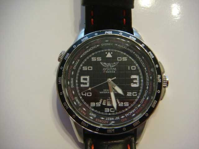 Zegarek kwarcowy, męski AVIATOR