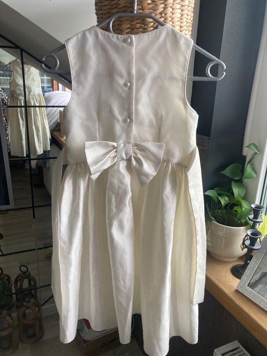 Biała Sukienka Do sypania kwiatków