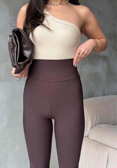 Лосини зі стразами на штрипках