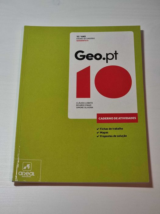 Caderno de Atividades - Geo.pt 10 - Geografia A - 10.º Ano