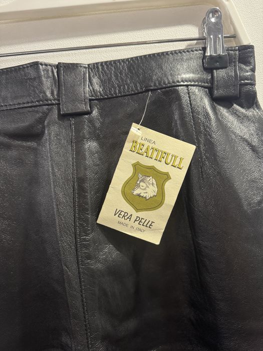 Брюки із натуральної шкіри нові з етикетками