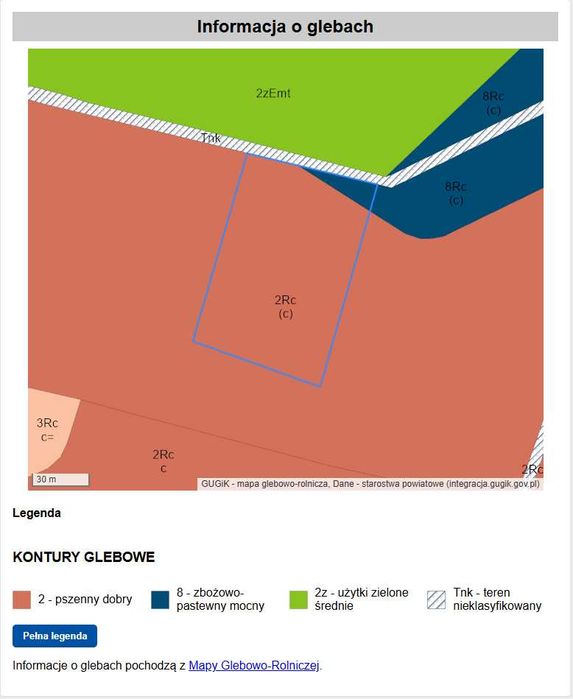 Działka rolna 0,76 ha – Łabunie, działka nr 211 – RIIIb/RIVa - Widok 4