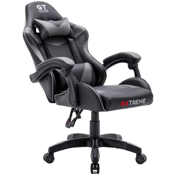 Fotel Gamingowy do komputera Extreme GT Grey
