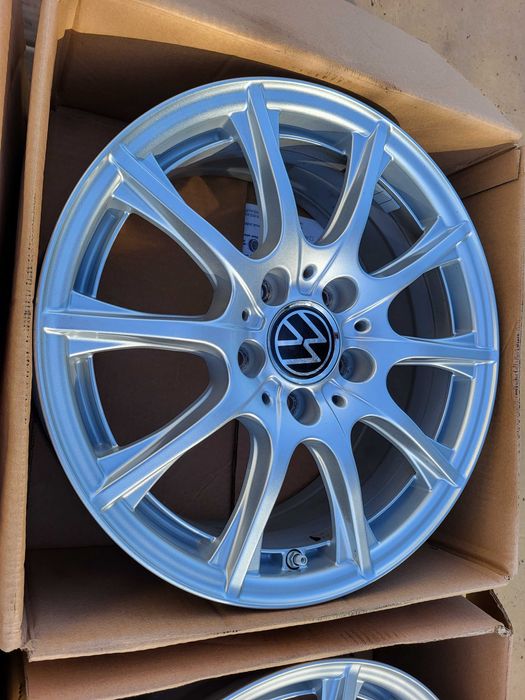 [710] Felgi aluminiowe 16 Cali 5x112 VW Touran Caddy Passat + Czujniki