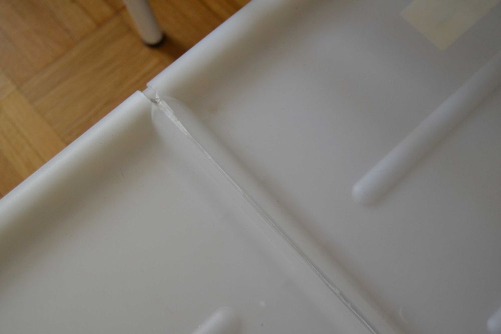 Pojemnik z pokrywką Ikea Dilling 70 x 77 x 19 cm pod łóżko pudełko organizer