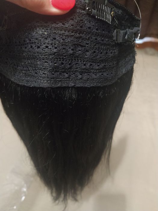 Cabelo 100% natural Senhora comprido