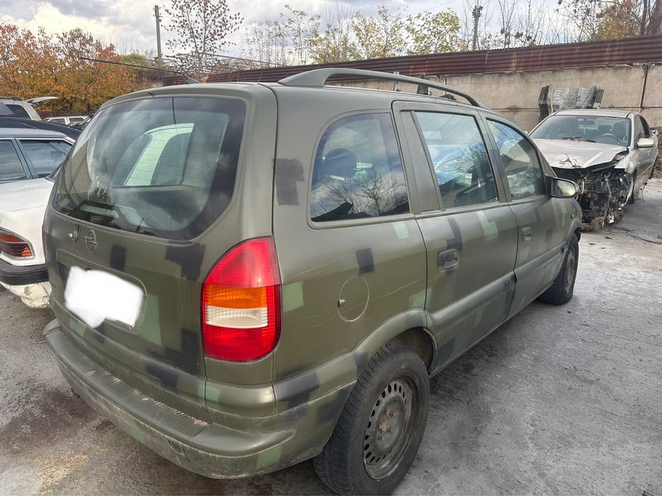 Разборка шрот Opel Zafira A 2.0 дизель механика 1999-2005
