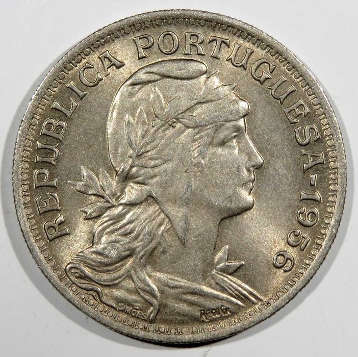 Republica Portuguesa 50 Centavos 1956 e 1957 5€ e 3,5€