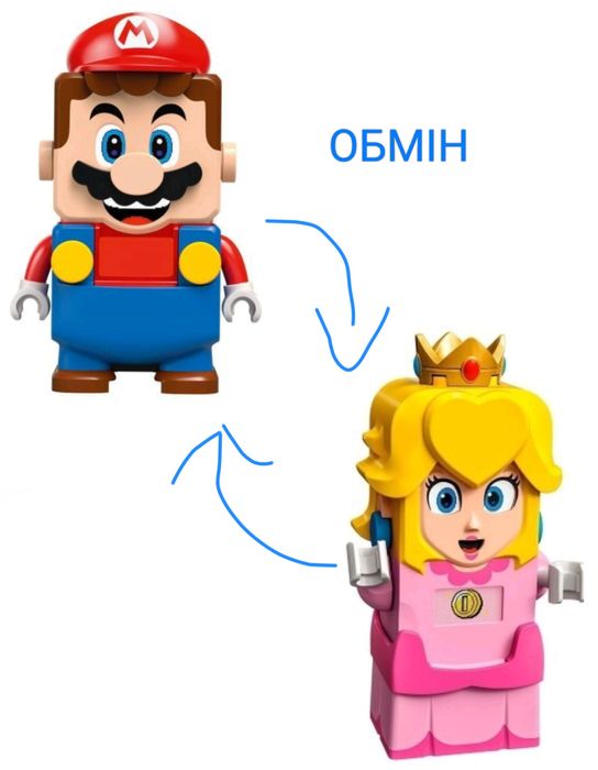 Обміняю Lego super mario на принцесу Піч