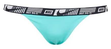 NIKE Majtki bikini damskie turkusowe rozmiar S