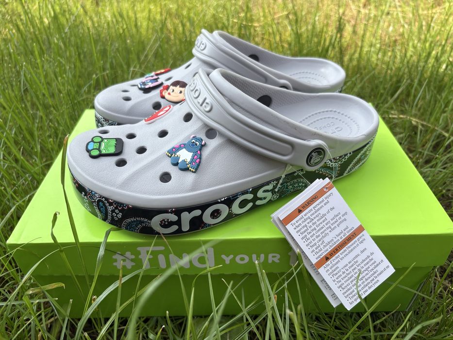 Крокси жіночі сірі Crocs сірого кольору 39, 40/41 розмір