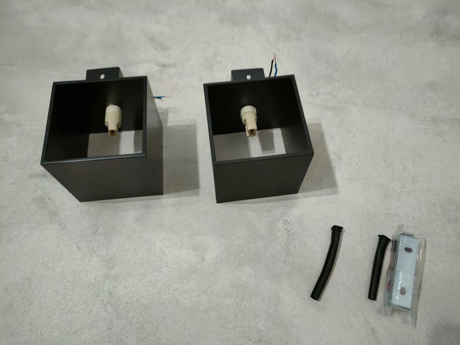 Lampa ścienna QUAD SL.0057 czarna Sollux Lighting