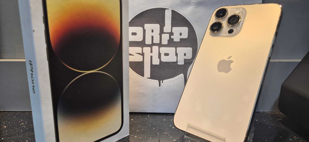 Apple Iphone 14 Pro Max 128Gb Złoty/Bateria 87%/Gwarancja/SklepGSM/Lach
