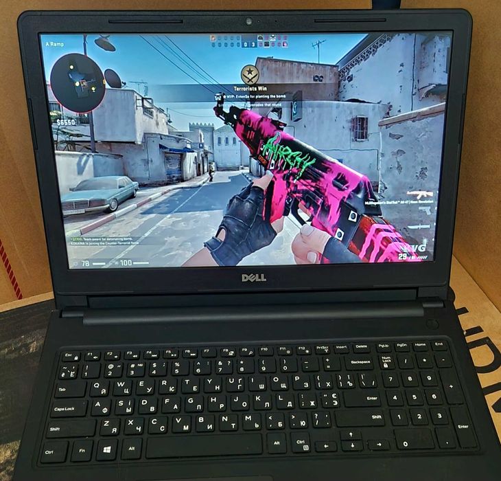 Ігровий Ноутбук DELL_2022 год_CS:GO 2_ТАНКИ_Игровая Видеокарта_CORE i7