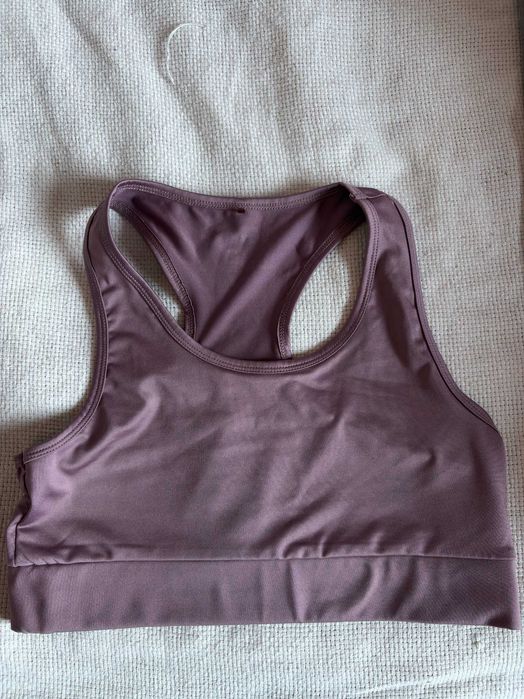 Stanik sportowy ciemny róż