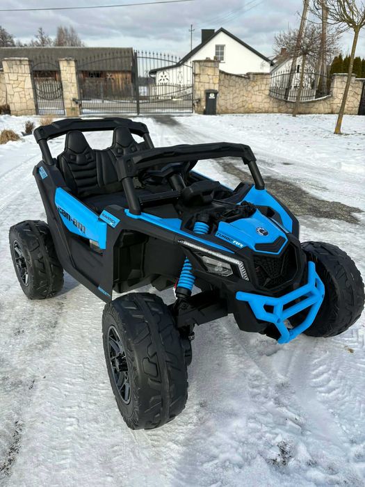 Quad elektryczny 24V CAN AM Maverick 4x4 Pilot