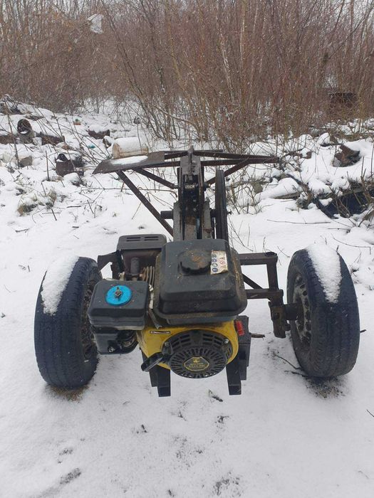 Дровокол промисловий, бензиновий, редукторний