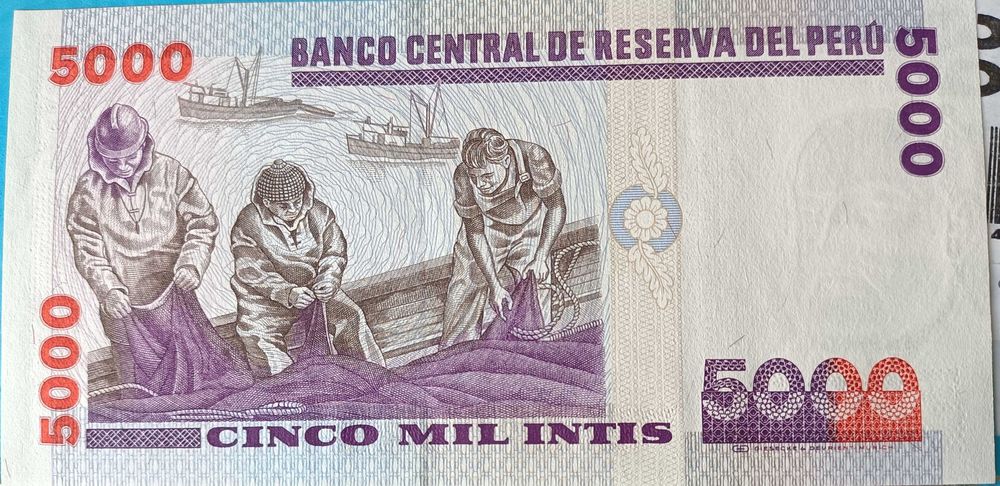 2 Notas novas circuladas ( Brasil e Perú )Continente Sul Americano