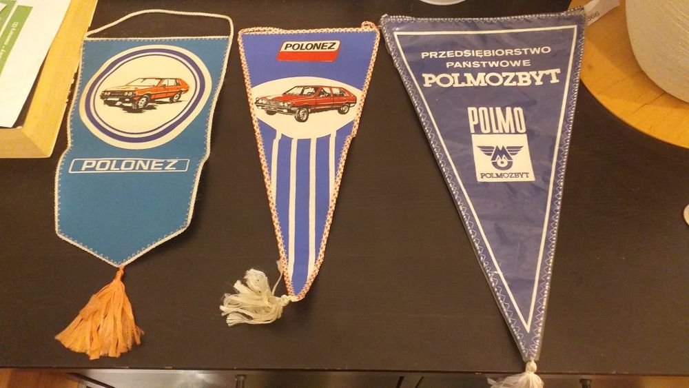 Proporczyki PRL Polonez Polmozbyt