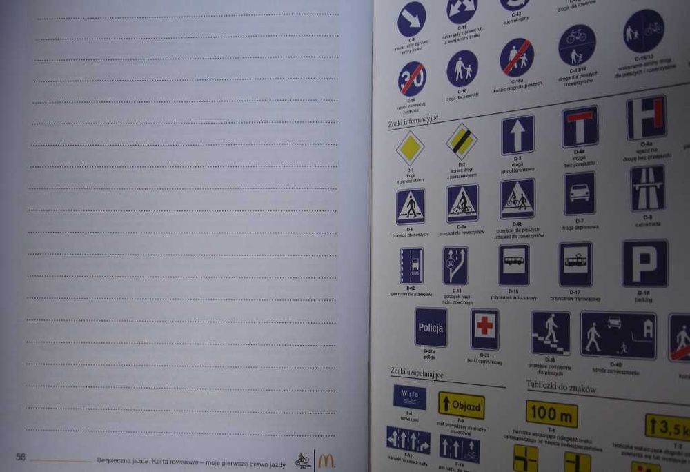 Zdobądź Kartę Rowerową Ćwiczenia karta rowerowa