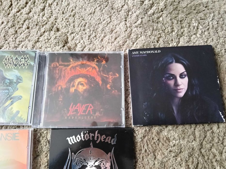 Płyty CD-  zestaw - Slayer,  Motörhead , Amy Macdonald.