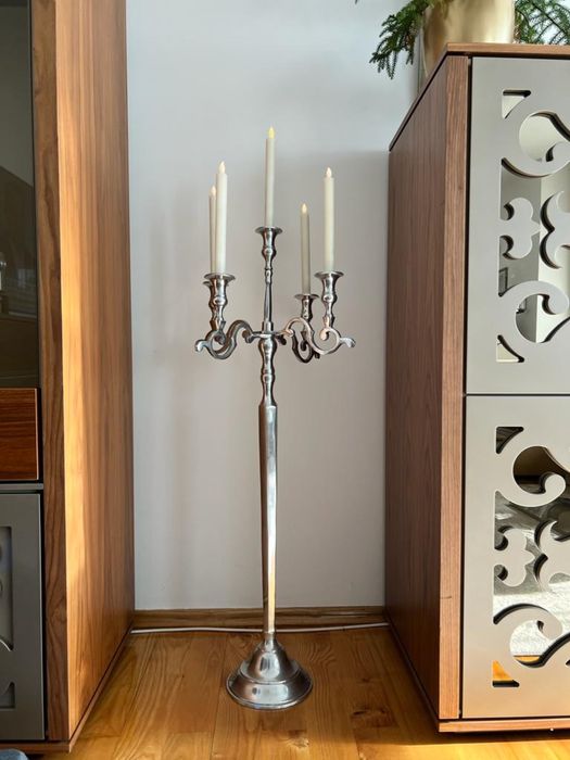 Świecznik 5- ramienny Kandelabr/ 1 sztuka .