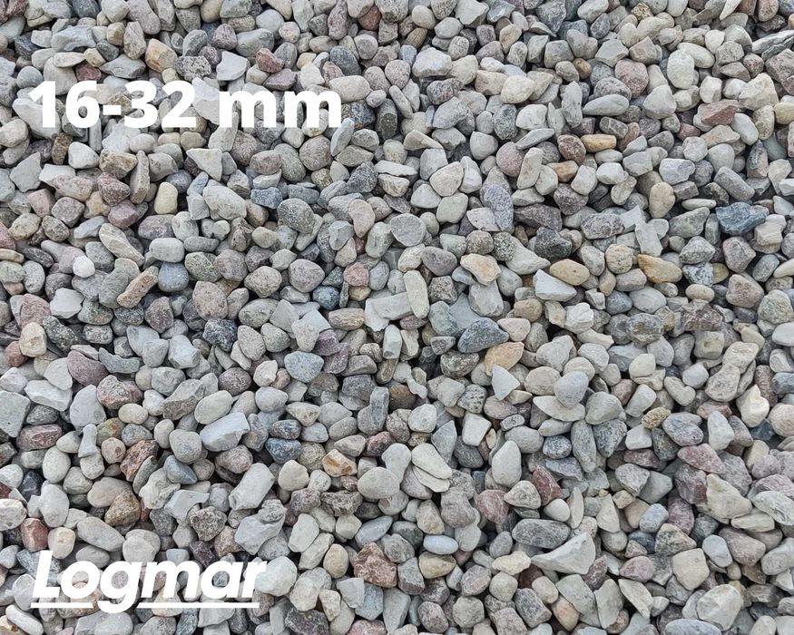 Żwir płukany kamień drenażowy ozdobny dekoracyjny otoczak worki