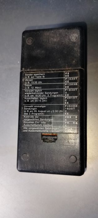 Pilot tv, stary typ, BLAUPUNKT, PRL , telewizor,kolekcjonerski