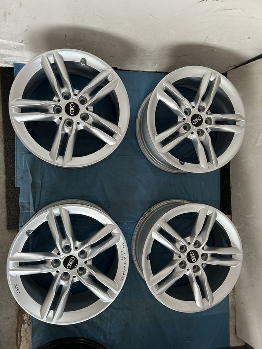 216 Felgi Aluminiowe AUDI R 17 5x112 otwór 66,6 Bardzo Ładne