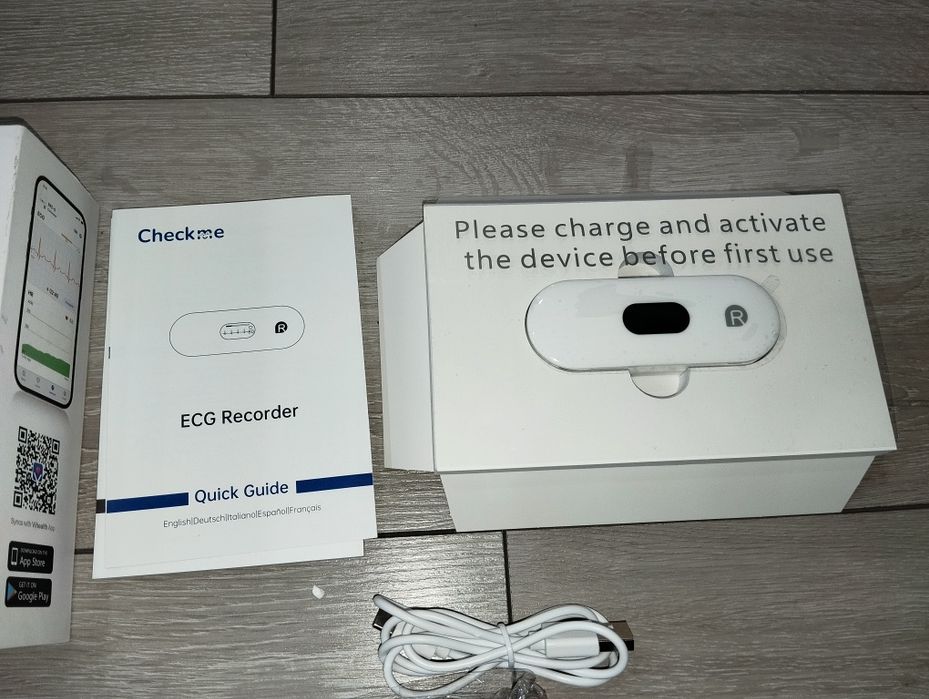 Przenośny monitor EKG CheckMe Duoek