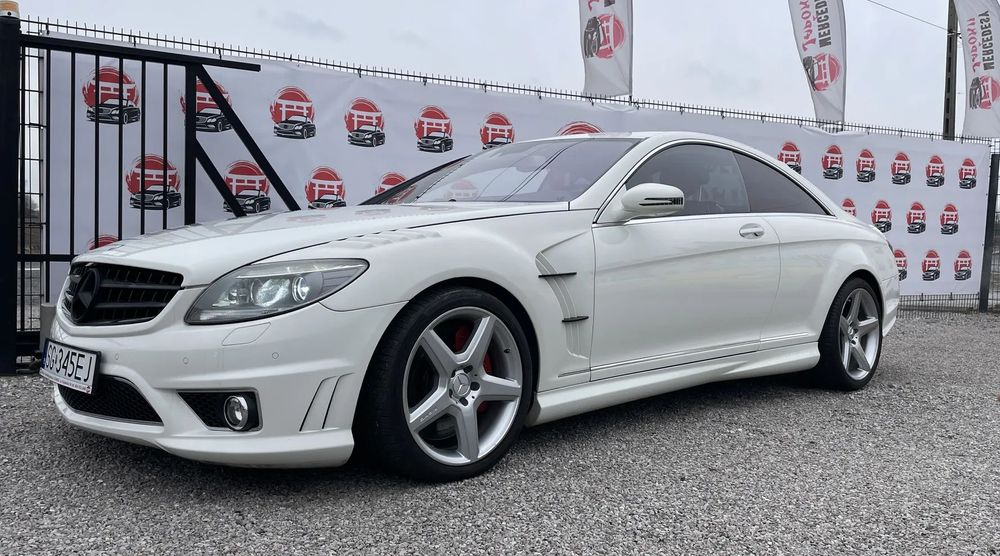 Mercedes-Benz CL 63 AMG, HarmanKardon, Niski Przebieg,  Japonia, Faktura VAT