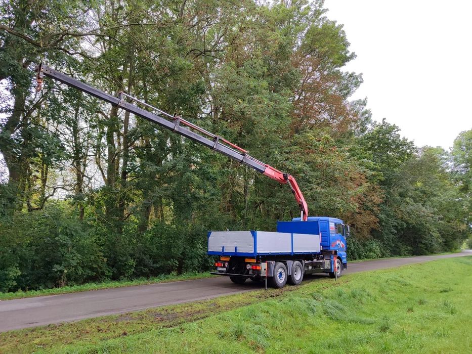 MAN 26-510  HDS Fassi F210 -5 wysówów ,3 stronny wywrot ,