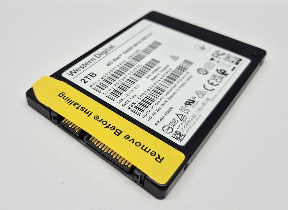 Dysk WD RED SSD 2 TB Sata SA500 2.5", Komis Jasło Czackiego