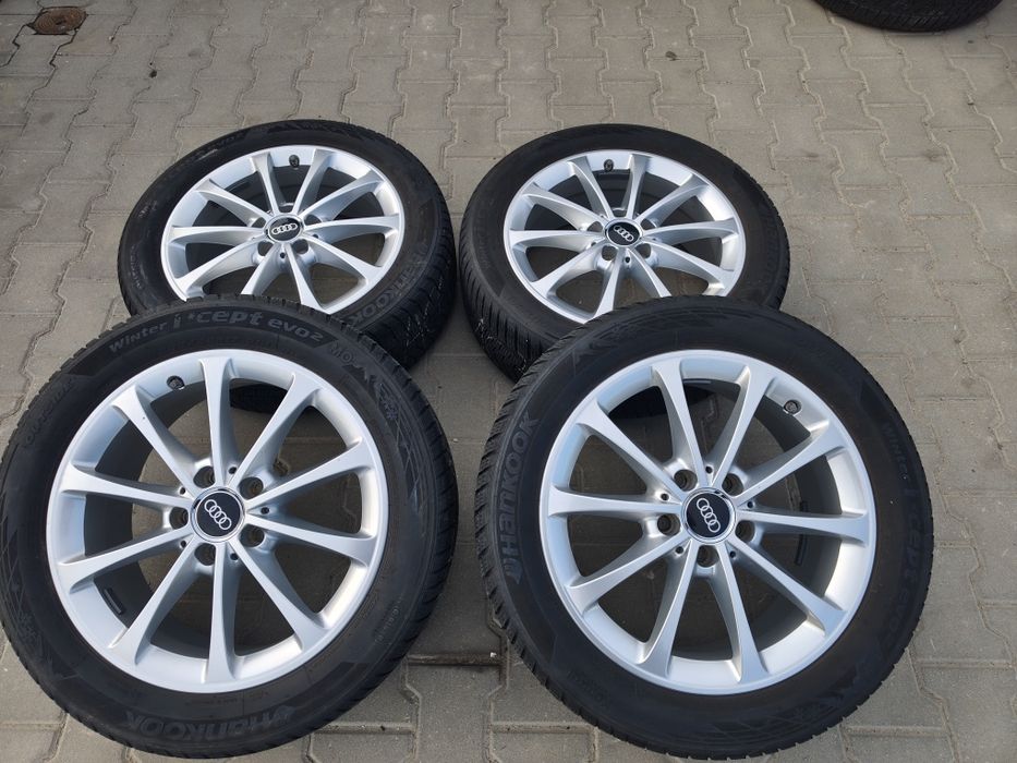 Koła alufelgi zima 17 cali 5x112 205/55r17 Hankook  nr K Z 22