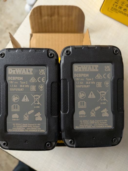 Baterie DeWalt/Ładowarka