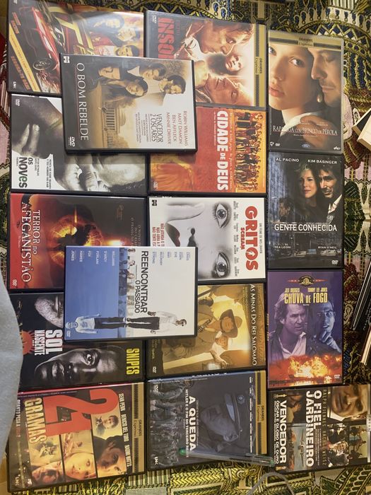DVD’s vários, venda à unidade