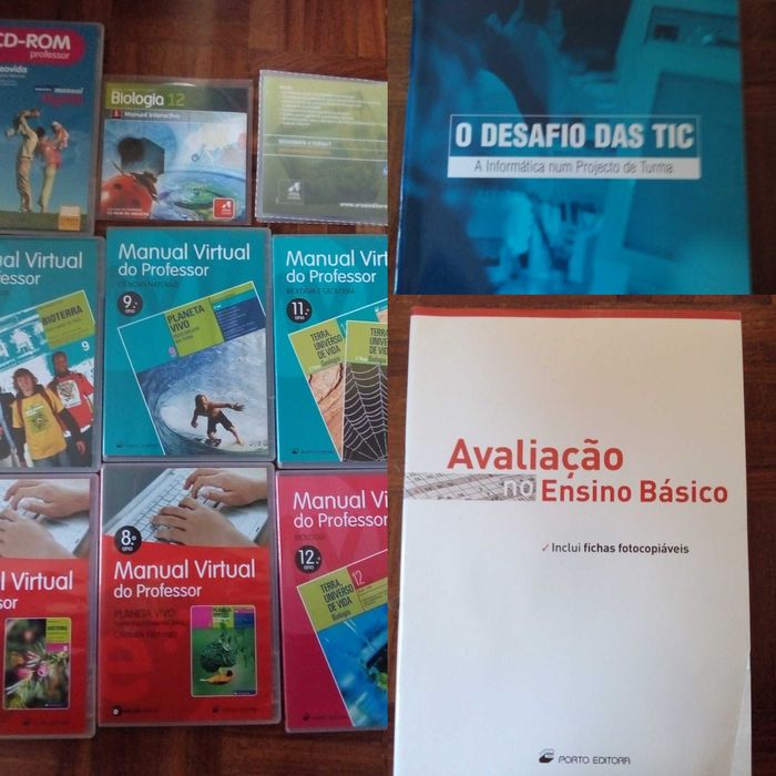 NOVOS [7º até 12º ano] - Manuais Professor / Cadernos Atividades / Cds