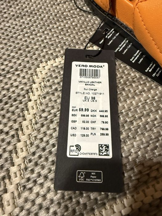 Босоніжки Vero Moda