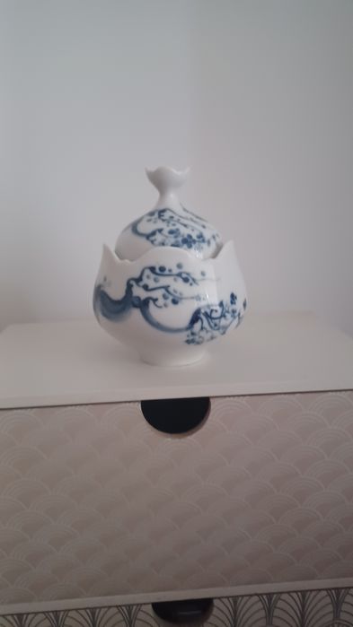 Mała Cukierniczka Cukiernica Meissen Miśnia Blue Onion