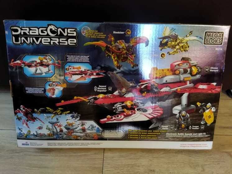 Mega Bloks klocki Dragons 95214 Smoczy Niszczyciel NOWY